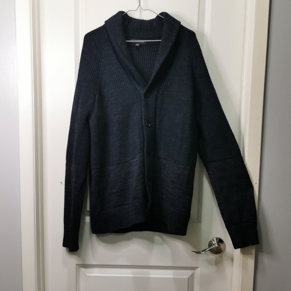 Banana Republic Men's Dark Cardigan‎